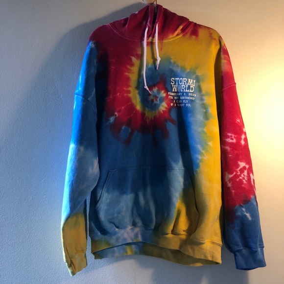 Travis Scott Cactus Jack Stormi World Tie Dye Ex